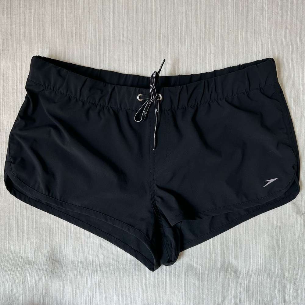 EUC Speedo Women’s Active Swim Shorts Black S